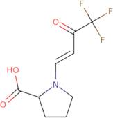 1-(4,4,4-Trifluoro-3-oxo-but-1-enyl)-pyrrolidine-2-carboxylic acid