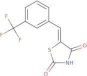 (5Z)-5-[[3-(Trifluoromethyl)phenyl]methylene]-2,4-thiazolidinedione