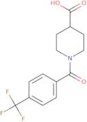 1-[[4-(Trifluoromethyl)phenyl]carbonyl]-4-piperidinecarboxylic acid