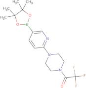 2-(4-Trifluoroacetylpiperazino)pyridine-5-boronic acid, pinacol ester