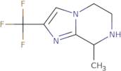 5,6,7,8-Tetrahydro-8-Methyl-2-(Trifluoromethyl)-Imidazo[1,2-a]Pyrazine