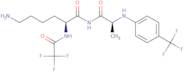 N2-(Trifluoroacetyl)-L-lysyl-N-(4-(trifluoromethyl)phenyl)-L-Alaninamide