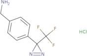 4-[3-(Trifluoromethyl)-3H-diazirin-3-yl]benzenemethanamine hydrochloride