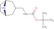 rac-tert-butyl N-{[(1R,3R,5S)-8-azabicyclo[3.2.1]octan-3-yl]methyl}carbamate, exo