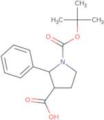 2-Phenyl-pyrrolidine-1,3-dicarboxylic acid 1-tert-butyl ester