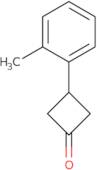 3-(2-Methylphenyl)cyclobutan-1-one