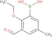 (2-Ethoxy-3-formyl-5-methylphenyl)boronic acid