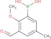 3-Formyl-2-methoxy-5-methylphenylboronic acid