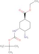 Ethyl (1S,3R,4S)-4-Amino-3-[(tert-butoxycarbonyl)amino]cyclohexanecarboxylate