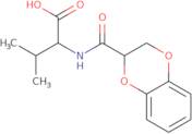 (2S)-2-[(2,3-Dihydro-1,4-benzodioxin-2-yl)formamido]-3-methylbutanoic acid