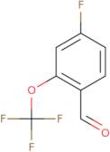 4-Fluoro-2-(trifluoromethoxy)benzaldehyde