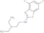 N'-(4,6-Difluoro-1,3-benzothiazol-2-yl)-N,N-diethylethane-1,2-diamine