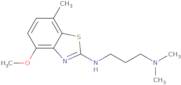 N-[3-(Dimethylamino)propyl]-4-methoxy-7-methyl-1,3-benzothiazol-2-amine