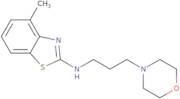 4-Methyl-N-(3-morpholin-4-ylpropyl)-1,3-benzothiazol-2-amine