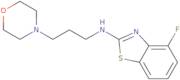 4-Fluoro-N-(3-morpholin-4-ylpropyl)-1,3-benzothiazol-2-amine
