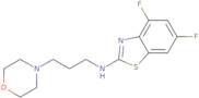 4,6-Difluoro-N-(3-morpholinopropyl)benzo[D]thiazol-2-amine