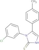1-(3-Chlorophenyl)-5-(4-methylphenyl)-1H-imidazole-2-thiol