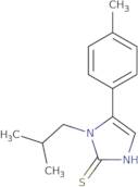 1-Isobutyl-5-(4-methylphenyl)-1H-imidazol-2-yl hydrosulfide