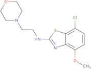 7-Chloro-4-methoxy-N-(2-morpholinoethyl)benzo[D]thiazol-2-amine