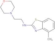 4-Methyl-N-(2-morpholin-4-ylethyl)-1,3-benzothiazol-2-amine