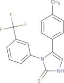 5-(4-Methylphenyl)-1-[3-(trifluoromethyl)phenyl]-1H-imidazole-2-thiol