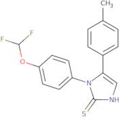 1-[4-(Difluoromethoxy)phenyl]-5-(4-methylphenyl)-1H-imidazole-2-thiol