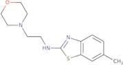 6-Methyl-N-(2-morpholin-4-ylethyl)-1,3-benzothiazol-2-amine