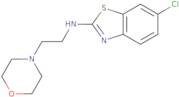 6-Chloro-N-(2-morpholin-4-ylethyl)-1,3-benzothiazol-2-amine