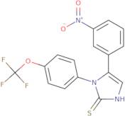 5-(3-Nitrophenyl)-1-[4-(trifluoromethoxy)phenyl]-1H-imidazole-2-thiol