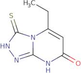 5-Ethyl-3-mercapto[1,2,4]triazolo[4,3-(A)]pyrimidin-7(8(H))-one