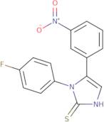 1-(4-Fluorophenyl)-5-(3-nitrophenyl)-1H-imidazole-2-thiol