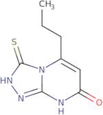 3-Mercapto-5-propyl[1,2,4]triazolo[4,3-(A)]pyrimidin-7(8(H))-one