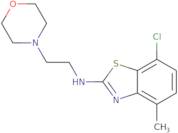 7-Chloro-4-methyl-N-(2-morpholinoethyl)benzo[D]thiazol-2-amine