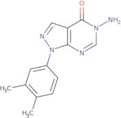 5-Amino-1-(3,4-dimethylphenyl)-1,5-dihydro-4H-pyrazolo[3,4-d]pyrimidin-4-one