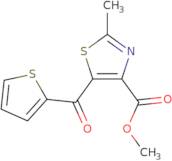 Methyl 2-methyl-5-(2-thienylcarbonyl)-1,3-thiazole-4-carboxylate
