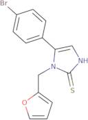 5-(4-Bromophenyl)-1-(2-furylmethyl)-1H-imidazole-2-thiol