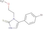 5-(4-Bromophenyl)-1-(2-methoxyethyl)-1H-imidazole-2-thiol
