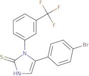 5-(4-Bromophenyl)-1-[3-(trifluoromethyl)phenyl]-1H-imidazole-2-thiol