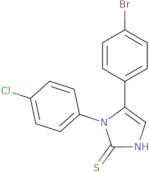 5-(4-Bromophenyl)-1-(4-chlorophenyl)-1H-imidazole-2-thiol