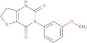 2-Mercapto-3-(3-methoxyphenyl)-6,7-dihydrothieno[3,2-d]pyrimidin-4(3H)-one