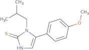 1-Isobutyl-5-(4-methoxyphenyl)-1,3-dihydro-2H-imidazole-2-thione