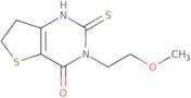 2-Mercapto-3-(2-methoxyethyl)-6,7-dihydrothieno[3,2-d]pyrimidin-4(3H)-one