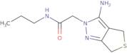 2-(3-Amino-4H-thieno[3,4-c]pyrazol-2(6H)-yl)-N-propylacetamide