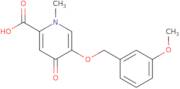 5-[(3-Methoxybenzyl)oxy]-1-methyl-4-oxo-1,4-dihydropyridine-2-carboxylic acid