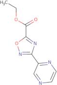 Ethyl 3-(pyrazin-2-yl)-1,2,4-oxadiazole-5-carboxylate