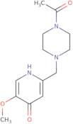 2-[(4-Acetylpiperazin-1-yl)methyl]-5-methoxypyridin-4-ol