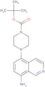 tert-Butyl 4-(8-amino-5-isoquinolinyl)-1-piperazinecarboxylate