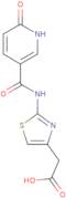 (2-{[(6-Oxo-1,6-dihydropyridin-3-yl)carbonyl]amino}-1,3-thiazol-4-yl)acetic acid