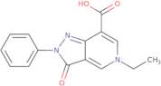 5-Ethyl-3-oxo-2-phenyl-3,5-dihydro-2H-pyrazolo[4,3-c]pyridine-7-carboxylic acid
