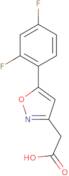 [5-(2,4-Difluorophenyl)isoxazol-3-yl]acetic acid